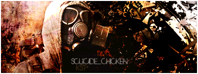 every sig i ever made :O Gasmask-sig-chiken