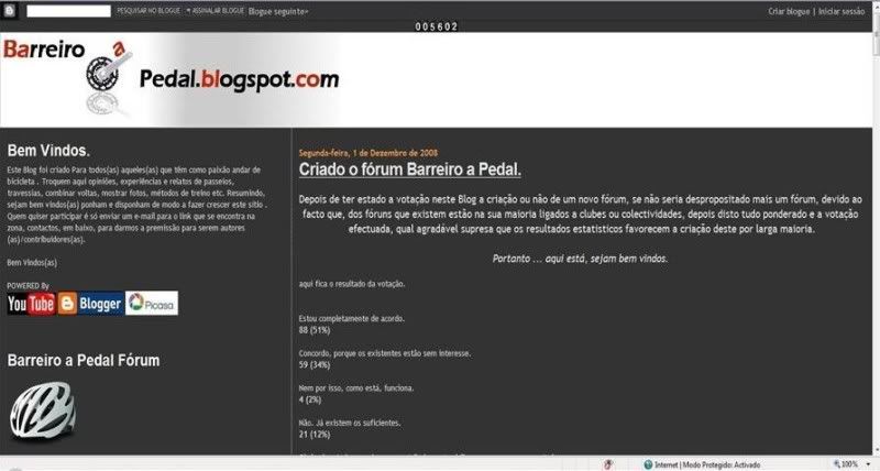 Contribuidores / Autores para o Blog BarreiroaPedal. BlogBarreiroaPedal