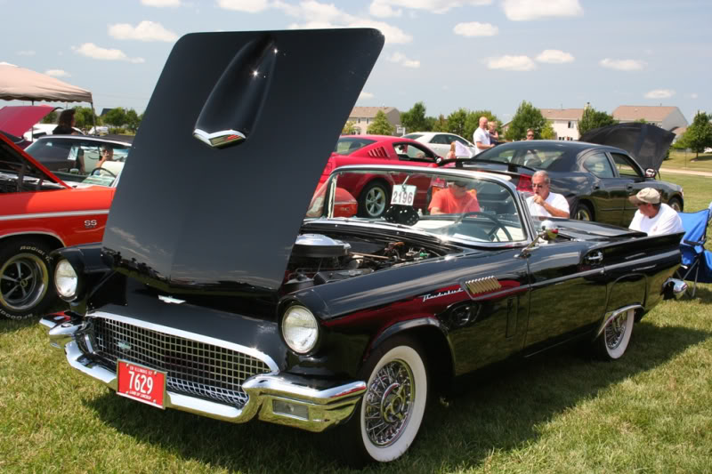 LITH Car Show 8/2/2009 TBird_1