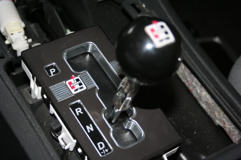 Hurst Comp. Shifter Install 08-NewKnob