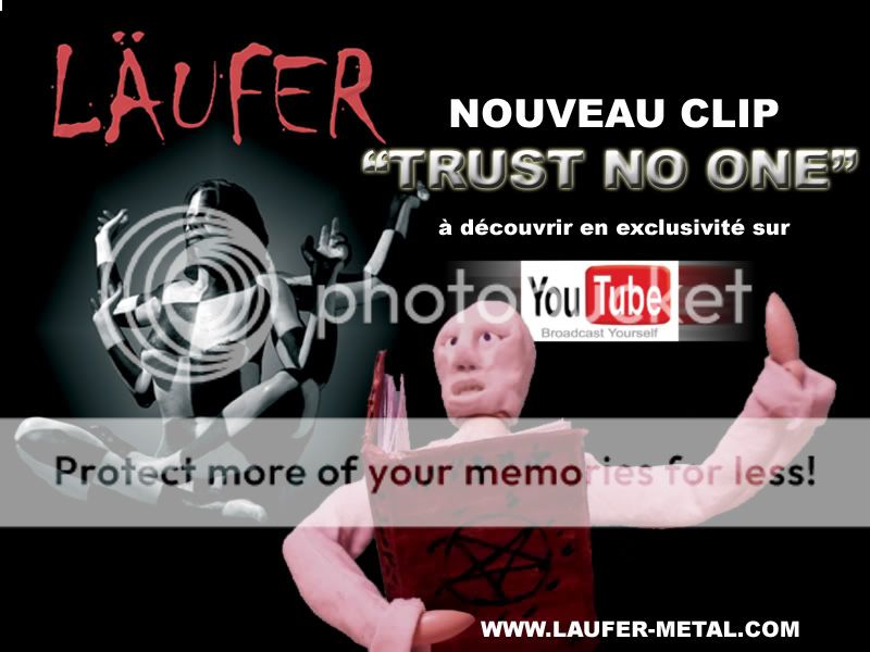 Nouveau clip de LÄUFER !!! enfin en ligne... PROMOCLIPfrench