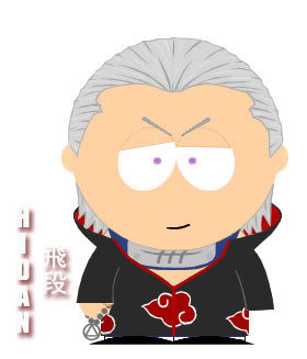 Naruto South Park Hidan