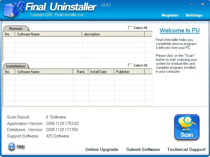 Final Uninstaller 2.5.1.423 2