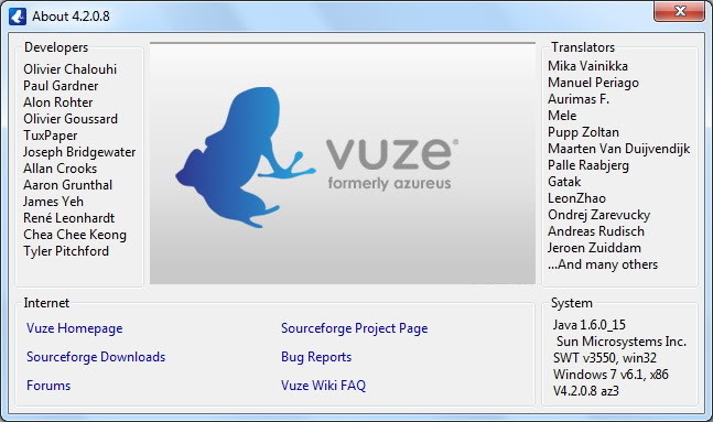 عملاق تحميل ملفات التورنت Vuze (Azureus) 4.2.0.8 اصدار جديد 14