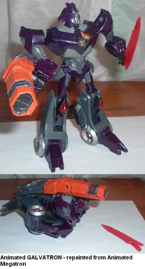 Galvatron's Custom Repaints Galvatron