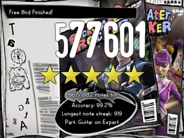 My Freebird Sightread (Yes, I've never played that song :P) FretsOnFire2008-12-2923-40-06-07