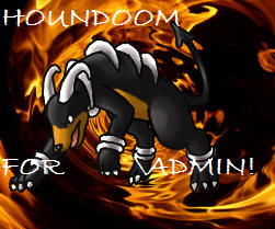 Here is where you campaign for your friends! Houndoom2