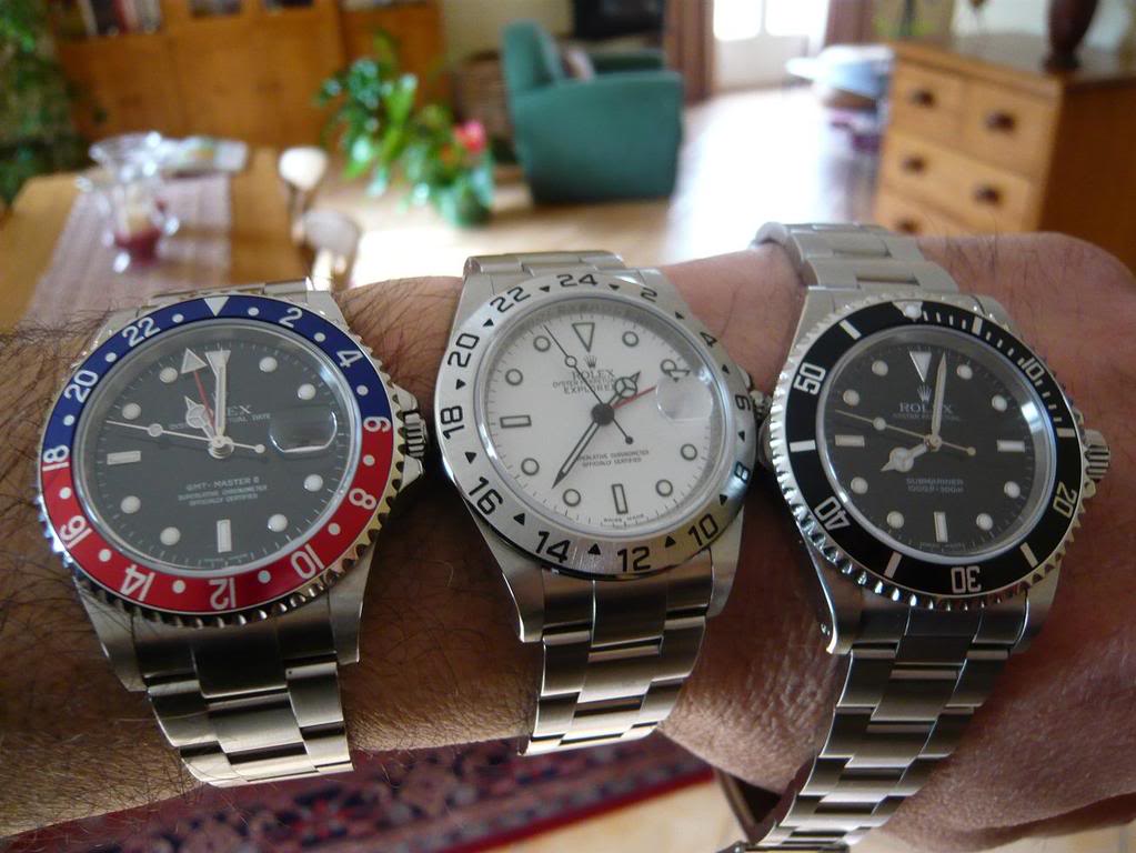 explo II vs GMT Master II TroisRolex-1