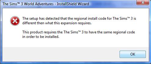 Sims 3 World Adventures Problem Sims3wa