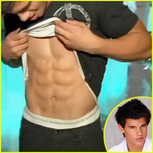 Taylor Lautner To 'Stretch' Into Latest Role Taylor-lautner-shirtless-abs