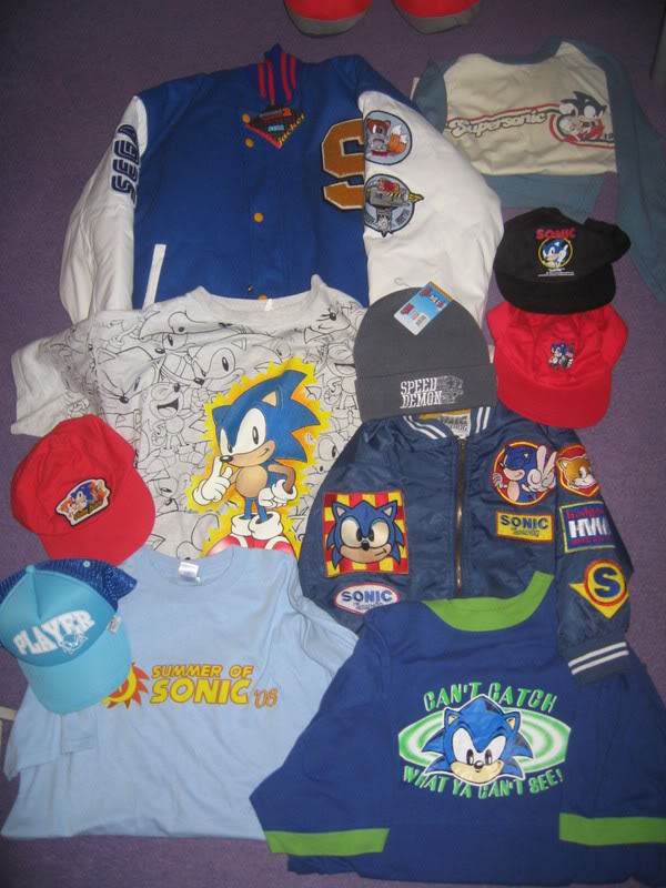 Your Sonic Collection! Sonicclothes