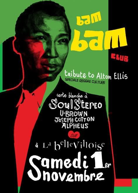 Bam Bam Club :Speciale Reggae Culture Tribute to Alton Ellis RectoBAMBAMDef