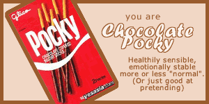 What kind of Pocky are you~! Choco