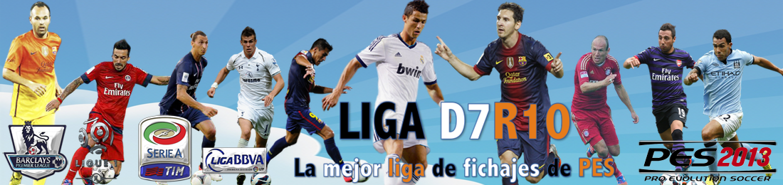  LIGA D7R10 PES2013 PS3