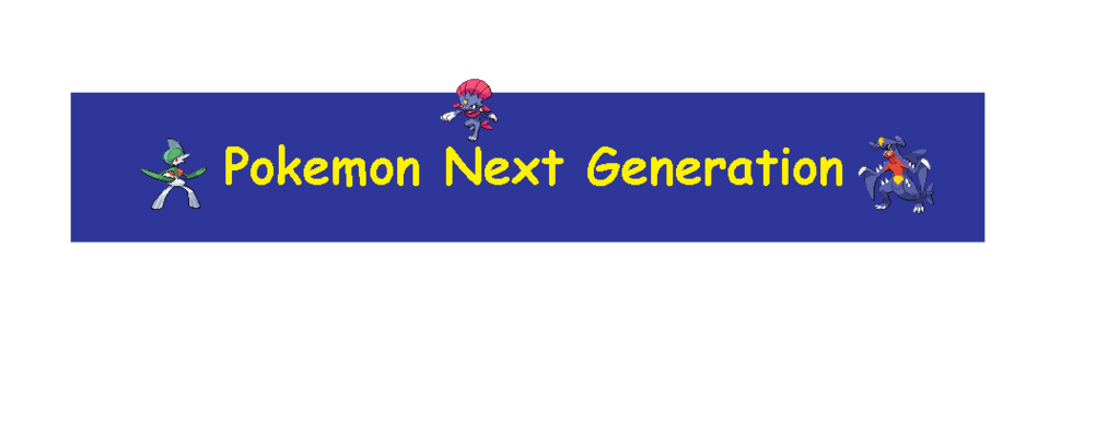 Pokemon Next Generation Header