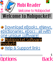 Mobipocket Reader Screenshot0641