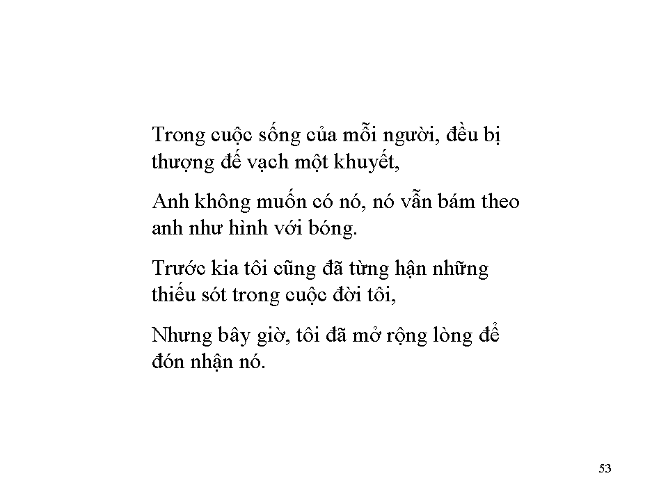 Truyện ngụ ngôn về thiếu và đủ Slide53