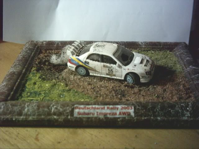 Dioramas WRC 1:64 SubaruImprezaWRCWhite