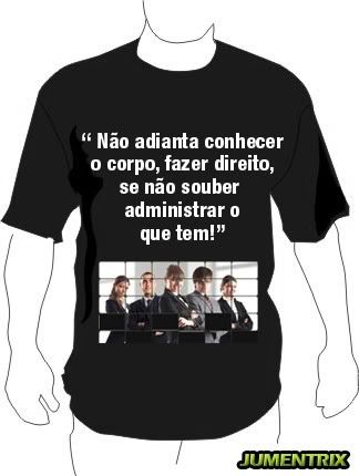 Célebre frase em camiseta ATT1803649