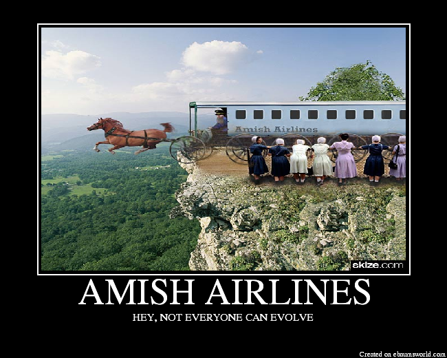 Funny Motivational Posters AMISHAIRLINES