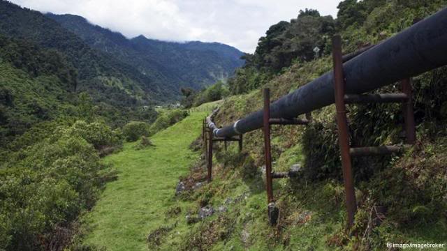 L'Equateur le pays des catastrophes pétrolieres Pipeline