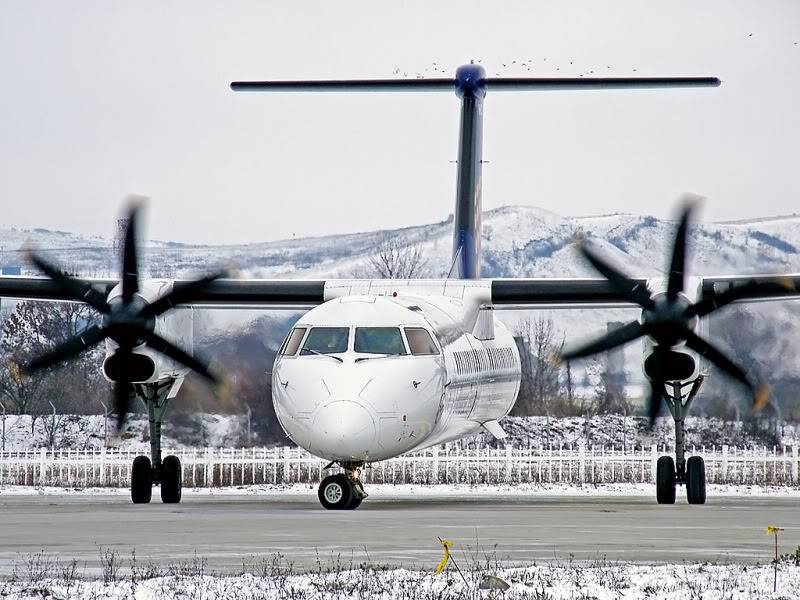 Aeroportul Cluj-Napoca - Ianuarie 2010 DSCF2274