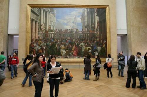 Thăm Bảo tàng Louvre Buchoadamcuoi