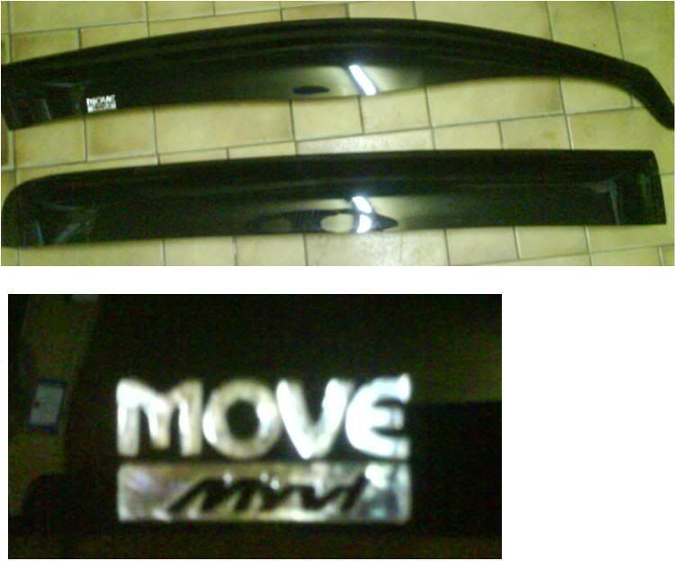 [wts] myvi move and mugen door visor Airpress