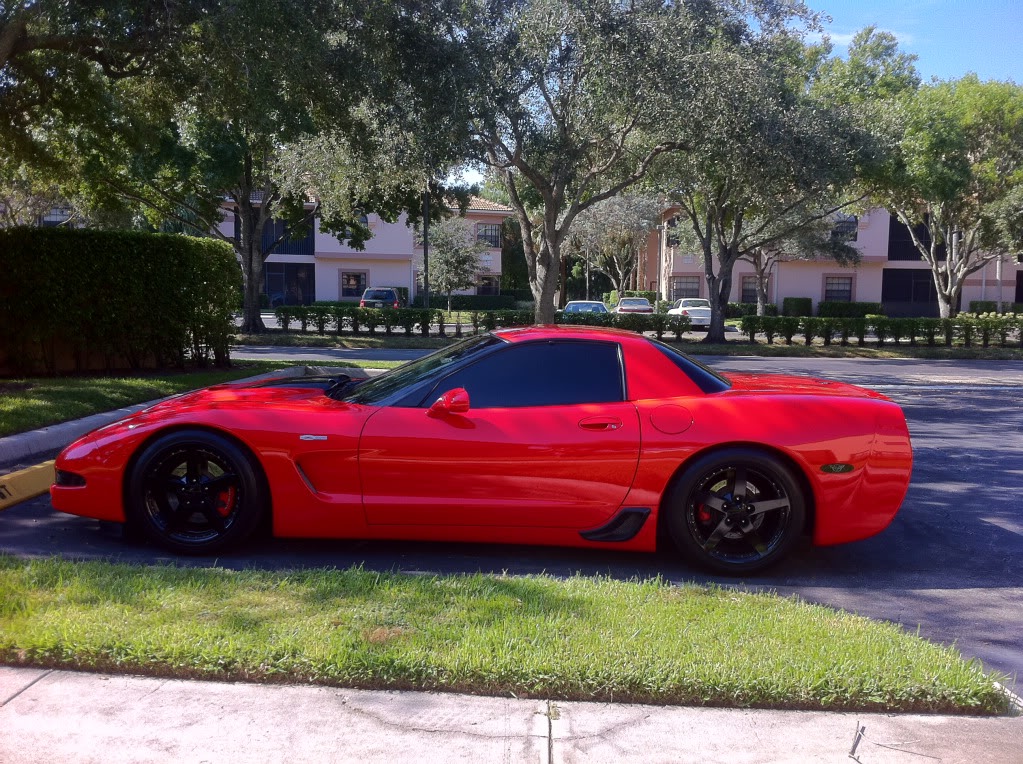 C6 Corvette Motorsport wheels and tires for sale for $600 (2 18x9.5 and 2 18x10.5)  106