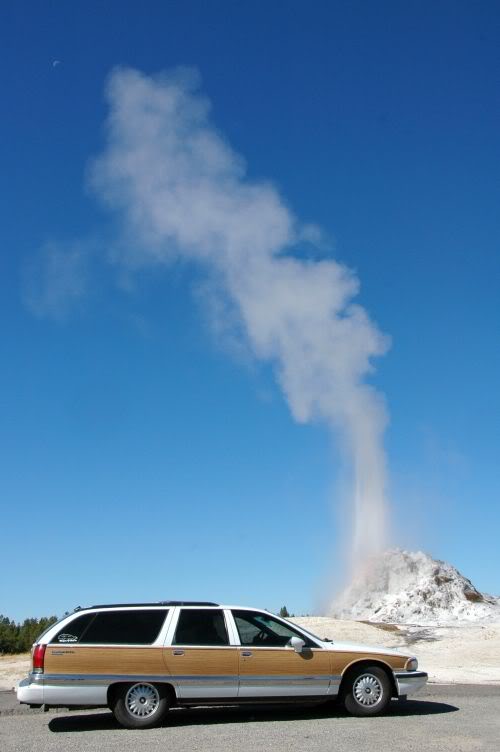 Roadmaster Wagon at Yellowstone