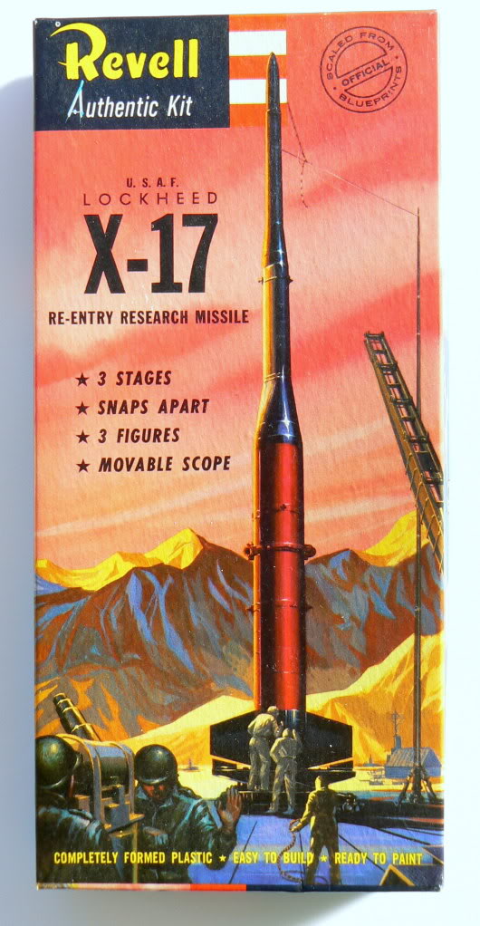 X-17 [Revell1/40] - Ouverture de boîte RevellX17boxart