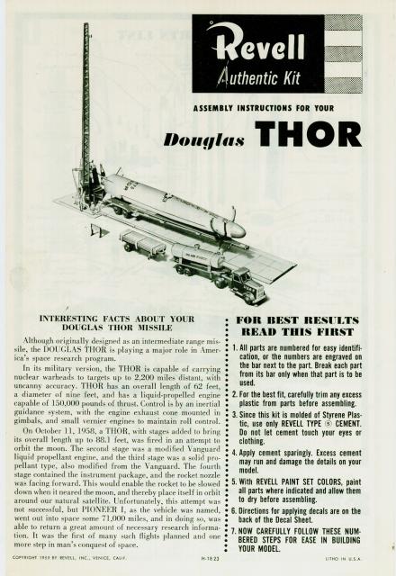 [Revell] (1/110) Thor & Thor Able (Ref : H1823:129) Scan1