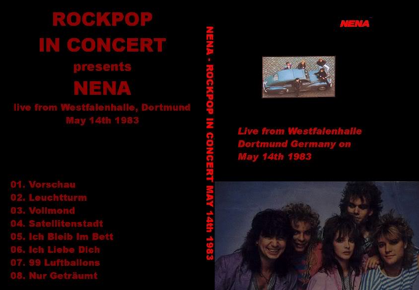 NENA - Live in Dortmund (1983) DVD-R NenaDortmund1983Slim