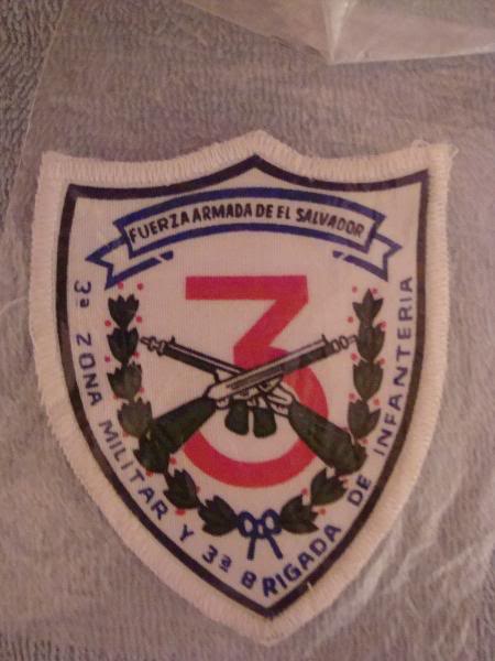 EL SALVADORAN PATCHES picked up at the SHOW OF SHOWS ELSALVADORPATCH1