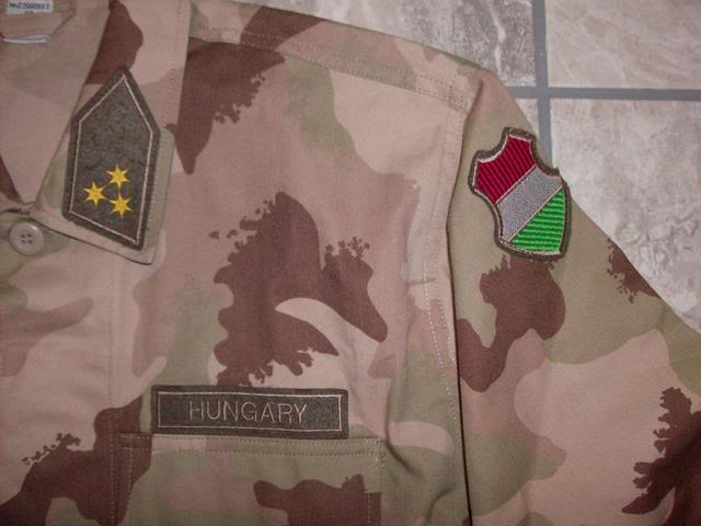 Hungarian 4 colour desert camouflage HUNGARIAN4COLOURDESERT1E