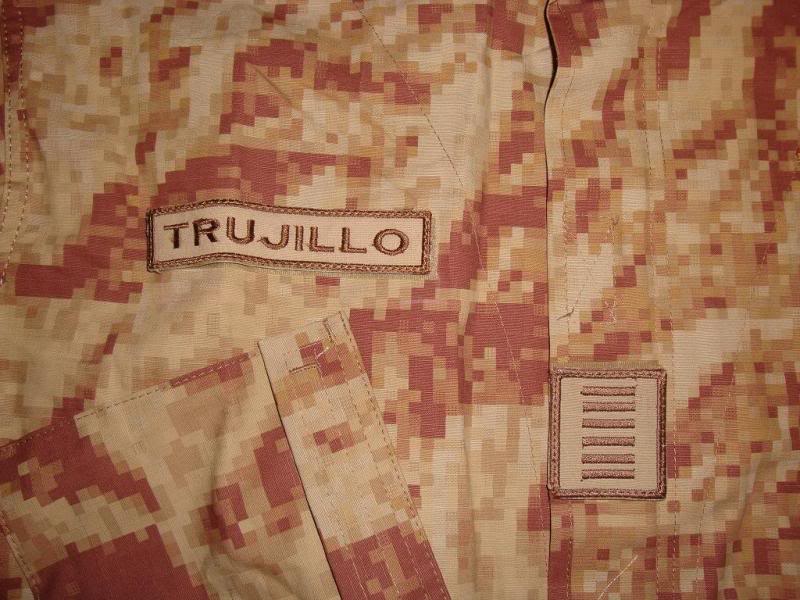 DESERT digital camouflage uniform PERUDESERT1D