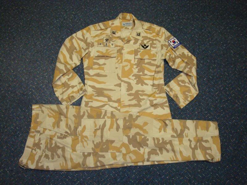 4 colour desert camouflage uniform SK4COLORJSET1A