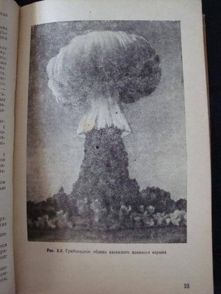 SOVIET BOOK ON NUCLEAR WEAPONS/WARFARE DATED 1987 USSRNUCLEAR5