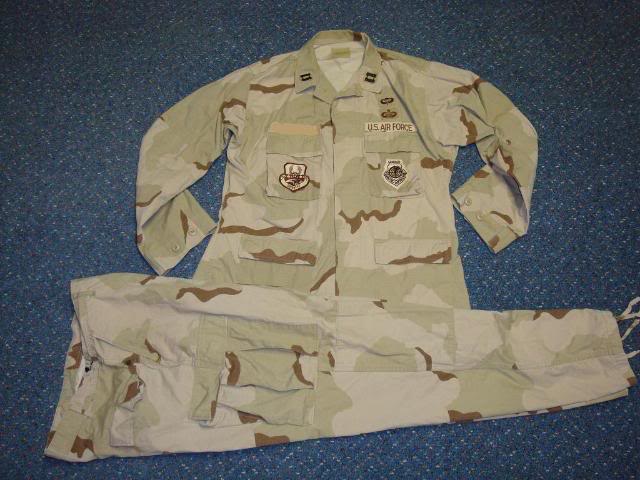 Air Force Modified Uniform & GROUPING "named" to one fellow AFSF2Aedited