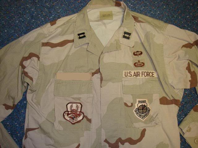 Air Force Modified Uniform & GROUPING "named" to one fellow AFSF2Cedited