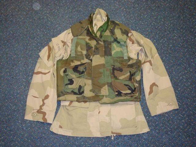 Air Force Modified Uniform & GROUPING "named" to one fellow AFSFVEST1A