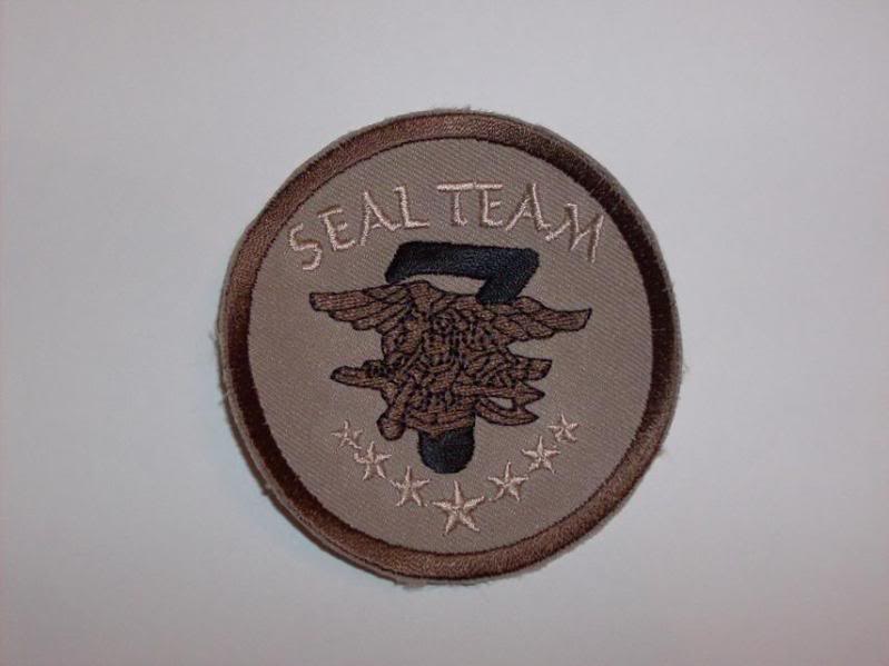 NAVY SEAL PATCHES USSEALTEAM7PATCH