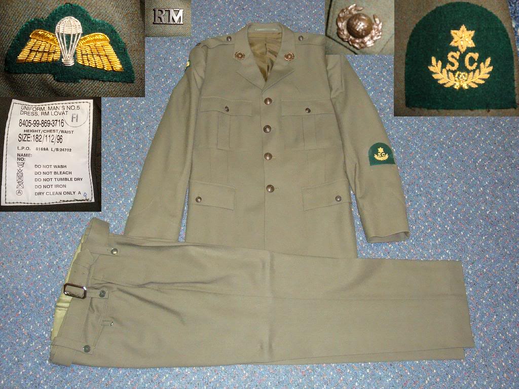 ROYAL MARINE SPECIAL BOAT SERVICE (SBS) LOVAT uniform 1