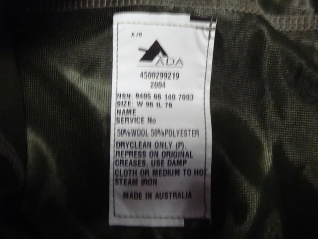 COMMANDO uniforms & beret Australianservice1g