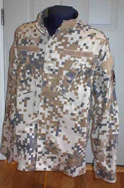 Desert uniforms used in Iraq (originally posted by bullseye) Latvia