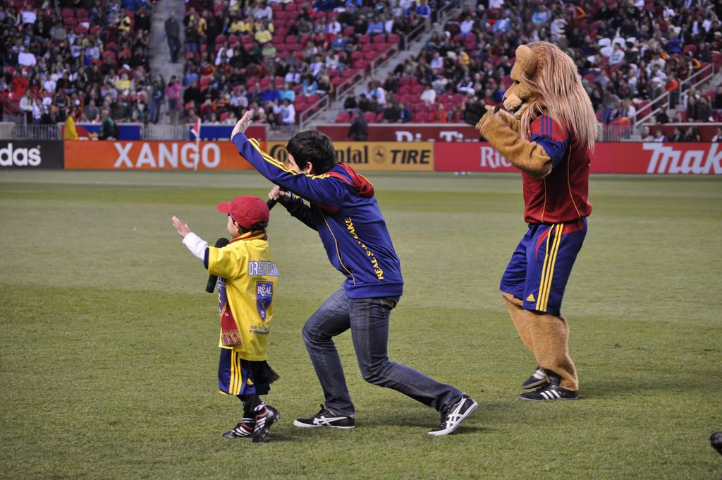 David at Real Soccer Game 4510453803_cc865be4e0_b