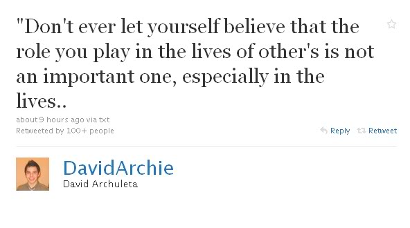 The Offical David Archuleta Twitter Auntitled
