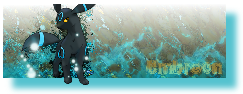 My Gimp art ! Umbreonbanner2