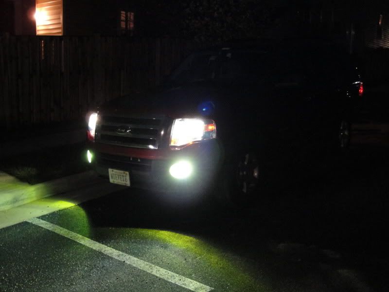 HID Fogs on my Expedition! Updated Headlights!!! DSC02728