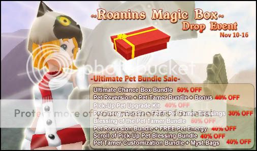 Roanin Box Drop Event + Ultimate Pet Bundles! Up to 50% OFF!  Roninsdropboxeventcopy